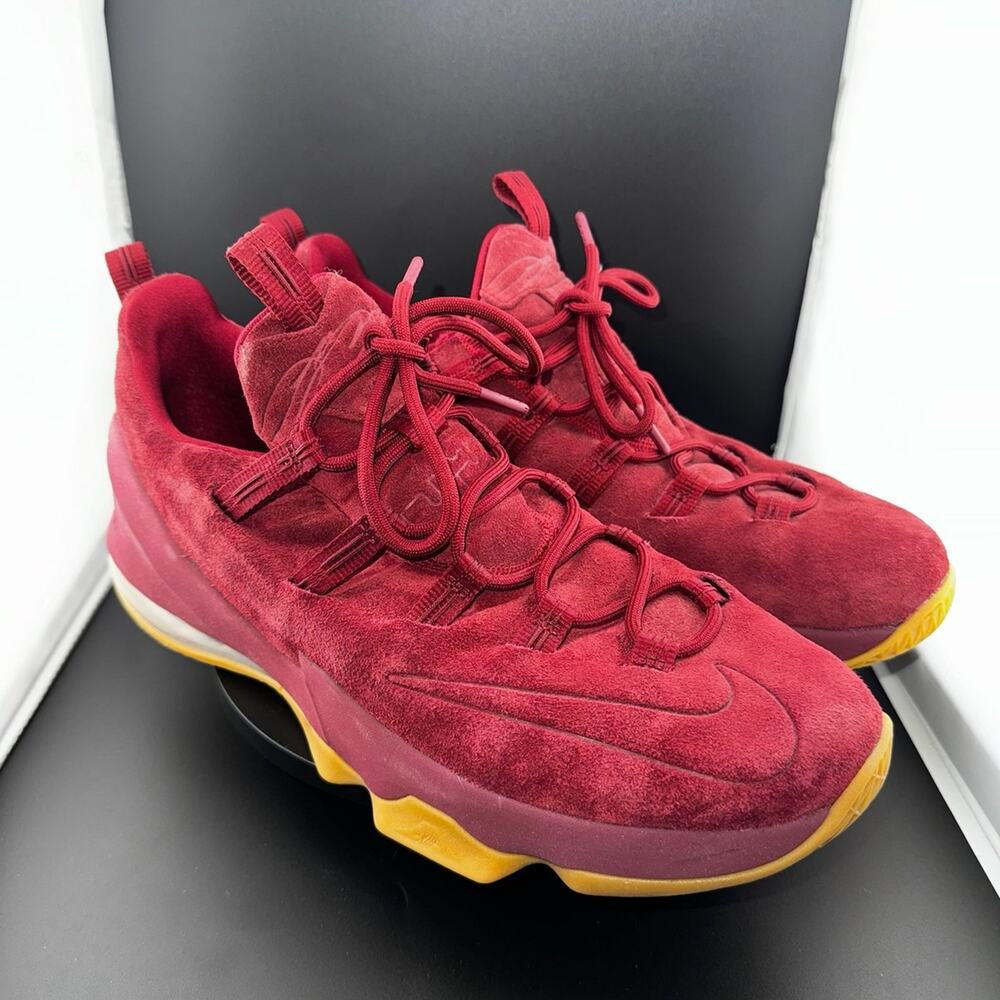 Nike LeBron 13 Low Team Red Gum